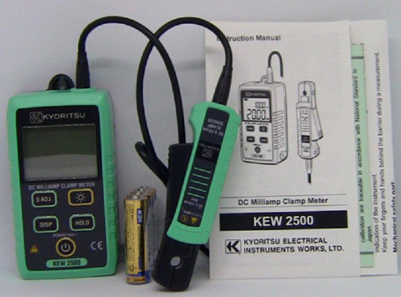 Ampe kìm Kyoritsu 2500 được thiết kế thân thiện, dễ sử dụng