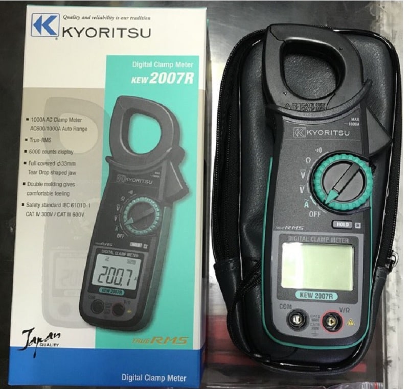 2007R Kyoritsu có khả năng đo điện chính xác cao