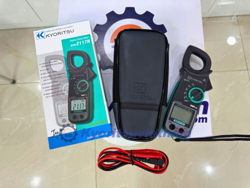 Ampe kìm Kyoritsu 2117R đáp ứng đầy đủ tiêu chuẩn an toàn
