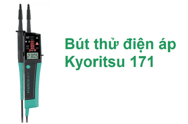 Bút thử điện áp Kyoritsu 171 được thiết kế cầm tay nhỏ gọn