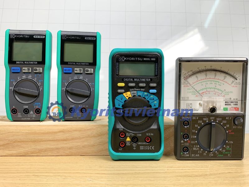 Đồng hồ vạn năng Kyoritsu dạng số và dạng chỉ thị kim