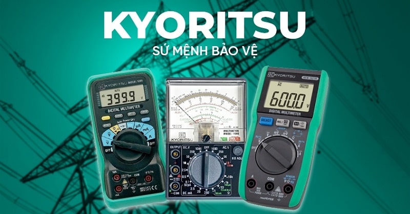 Đồng hồ đo điện Kyoritsu đo và kiểm tra điện cho nhiều công việc