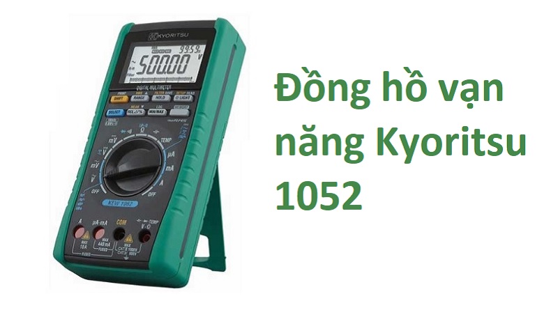 Kyoritsu 1052 có thiết kế hiện đại, gọn nhẹ