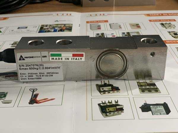 Kiểm tra load cell bằng cách quan sát phần cứng của thiết bị