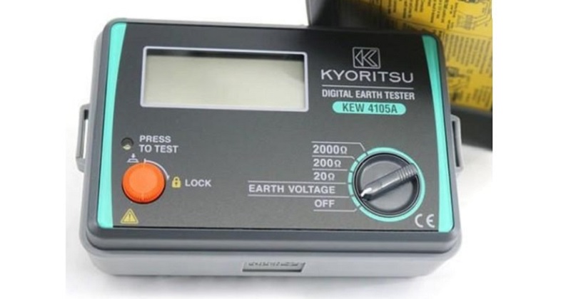 Kyoritsu 4105AH đo điện trở đất với độ chính xác cao