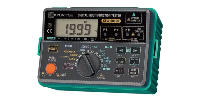 Kyoritsu 6010B đo điện áp tối đa lên tới 1000V