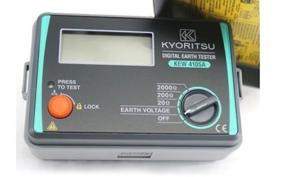 Đồng hồ đo điện trở đất Kyoritsu 4105AH