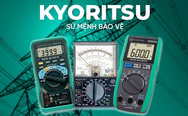 Đồng hồ vạn năng Kyoritsu đo điện chính xác