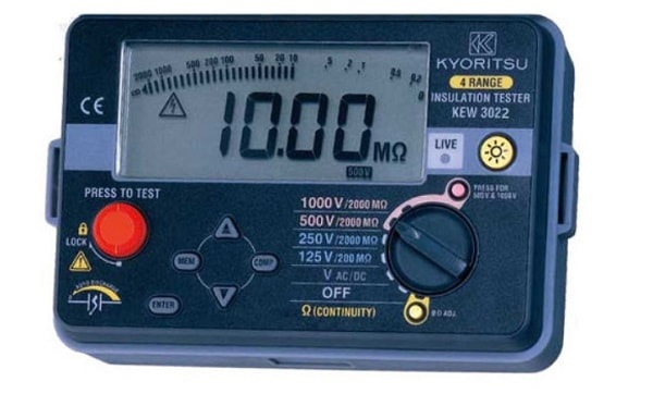 Kiểm tra nguồn và các đầu nối dây đo của đồng hồ đo điện trước khi đo